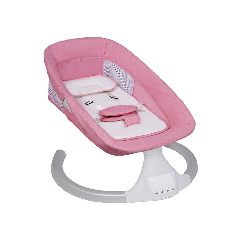 Bebé mecedora eléctrica mecedora cama fuente suministro directo de fábrica cuna transfronteriza coaxial bebé dormir recién nacido comodidad silla cuna