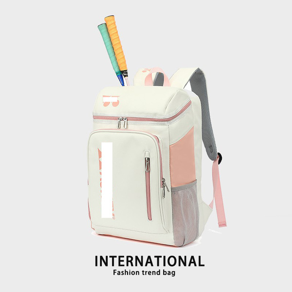 Capacious sports tennis backpack for badminton for men and women