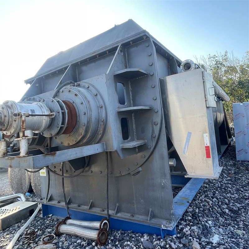 二手双轴桨叶干燥机 空心式干燥 泥浆工业干燥机