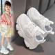 【Magic Tape Convenient】Soft Sole Non-Slip Mesh Sneakers Korean Style Spring and Autumn New Versatile Breathable Casual Dad Shoes