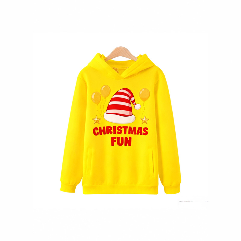 Independent Station Teum Export Digital 3D Printing Christmas Series Loose Casual Sports Sweatshirts for Men and Women