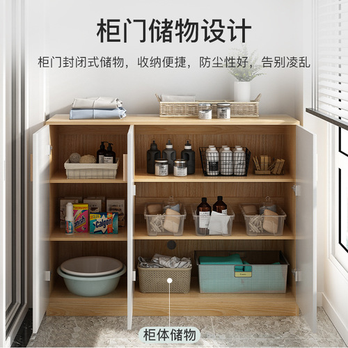 Sideboard modern minimalist cupboard home kitchen stove cabinet simple cabinet living room wall storage cabinet