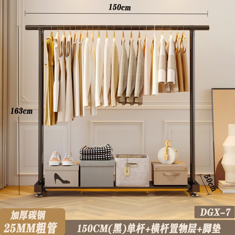 25튜브(블랙)-150cm 싱글폴 + 풋패드✦