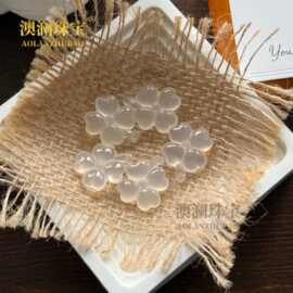 天然玛瑙玉髓幸运四叶草手机链挂件男女吊坠情侣精致款挂饰幸运草