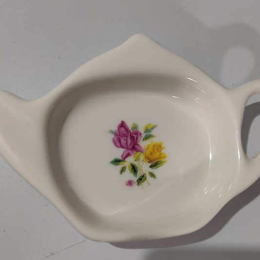 Cerámica bolsa de té platillo té de la tarde a juego té de lujo juego bolsa de té platillo tarde bolsa de té platillo creativo regalo de cerámica