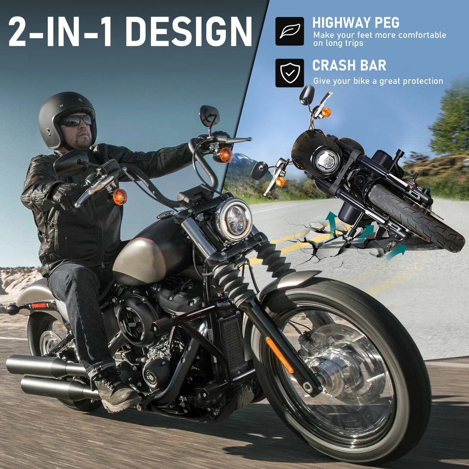 Harley Softail Fat Boy Street Fighter Breakthrough Roadster Roadster S Two-Bar Model Change