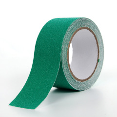 Glow-in-the-dark sandpaper anti-slip tape with garnet for staircases, kitchen, bathroom, barrier-free access, ramps, hospitals, airports, garages, warning