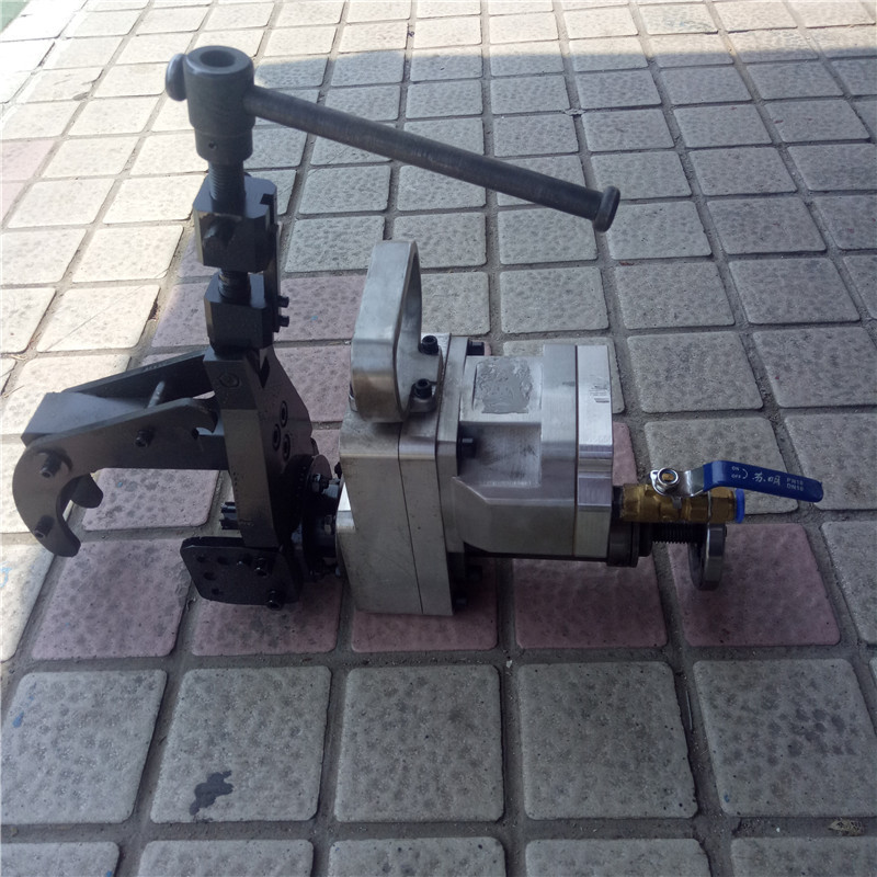 便携XQZ-32气动钢轨钻质量好 矿用轨道钻孔机 气动钢轨钻孔机