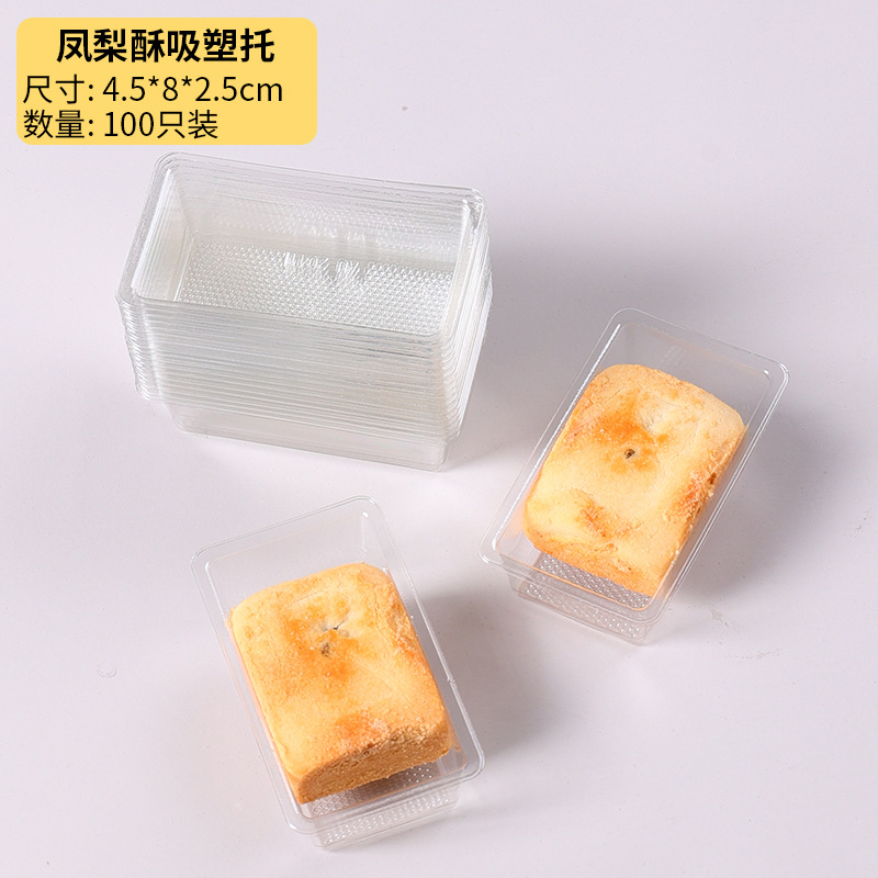 Nuevo pastel de piña bolsa de embalaje bolsa de papel de algodón máquina de sellado bolsa de regalo para hornear caja de regalo bolsa de soporte inferior 100