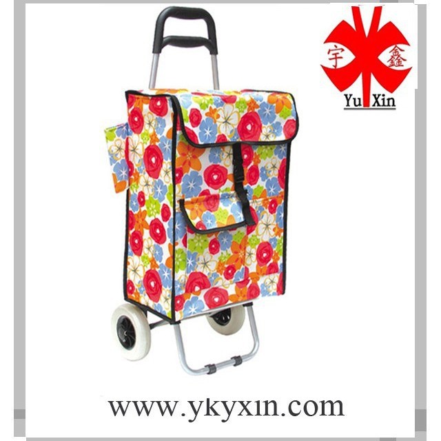 家用折叠牛津布行李车买菜拉车超市购物手拉购物车老年人超轻便
