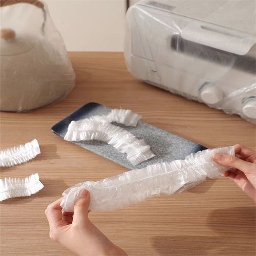 Disposable dust cover wholesale large transparent plastic kitchen household appliance fan rice cooker storage dust cover