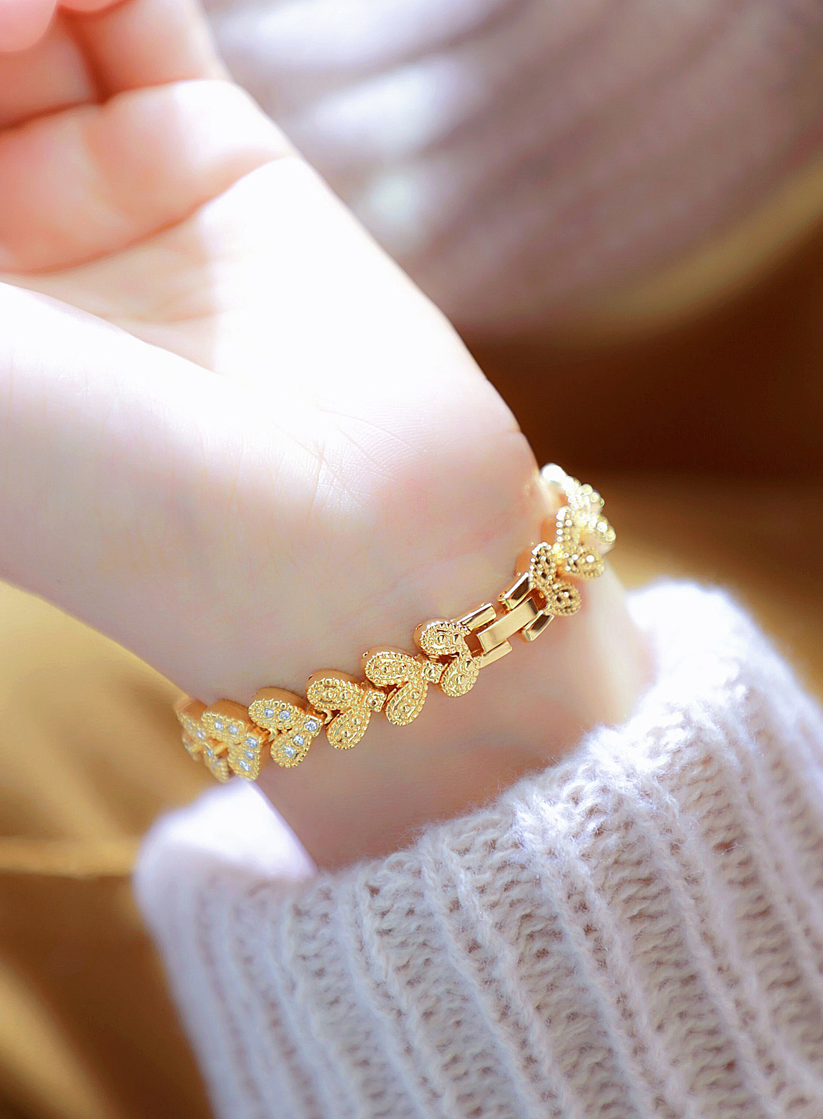 Simple Style, Classic Style Style Simple Style Classic Style Heart Shape Jewelry Buckle Quartz Women's Watches