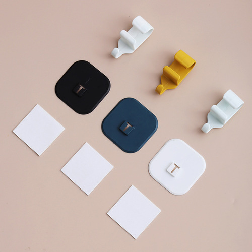 Multifunctional punch-free hook, home bathroom wall-mounted washbasin rack, bathroom sticky hook, kitchen storage rack