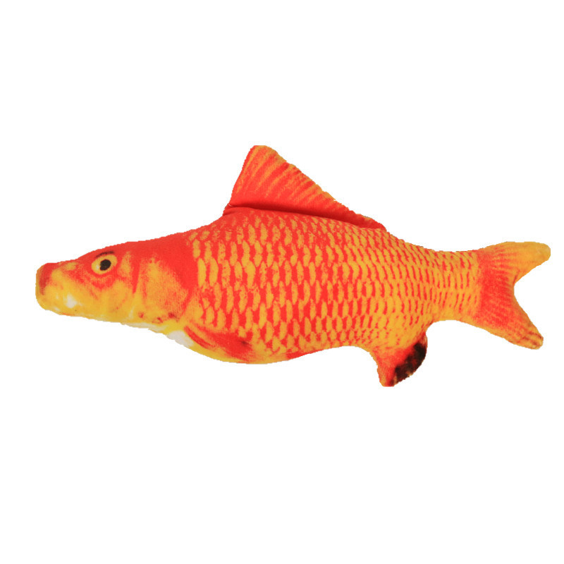 Douyin Net Red Electric Fish Plush Toy Can Sing And Light Talk Pet Toy Fish Wholesale