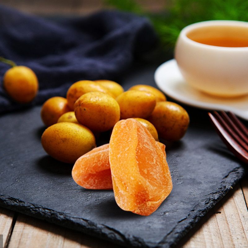 本物の竹蜂塩黄皮乾燥種付きオリジナル甘味鶏ハート黄皮乾燥缶詰広東省名物オフィススナック|undefined