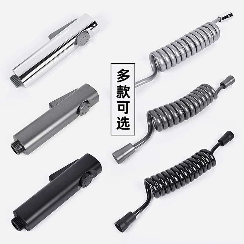 # Туалетный душ промывка головки пистолета напольный пистолет напольный пистолет напольного напольного пистолета напольного серая черная мойка для туалета