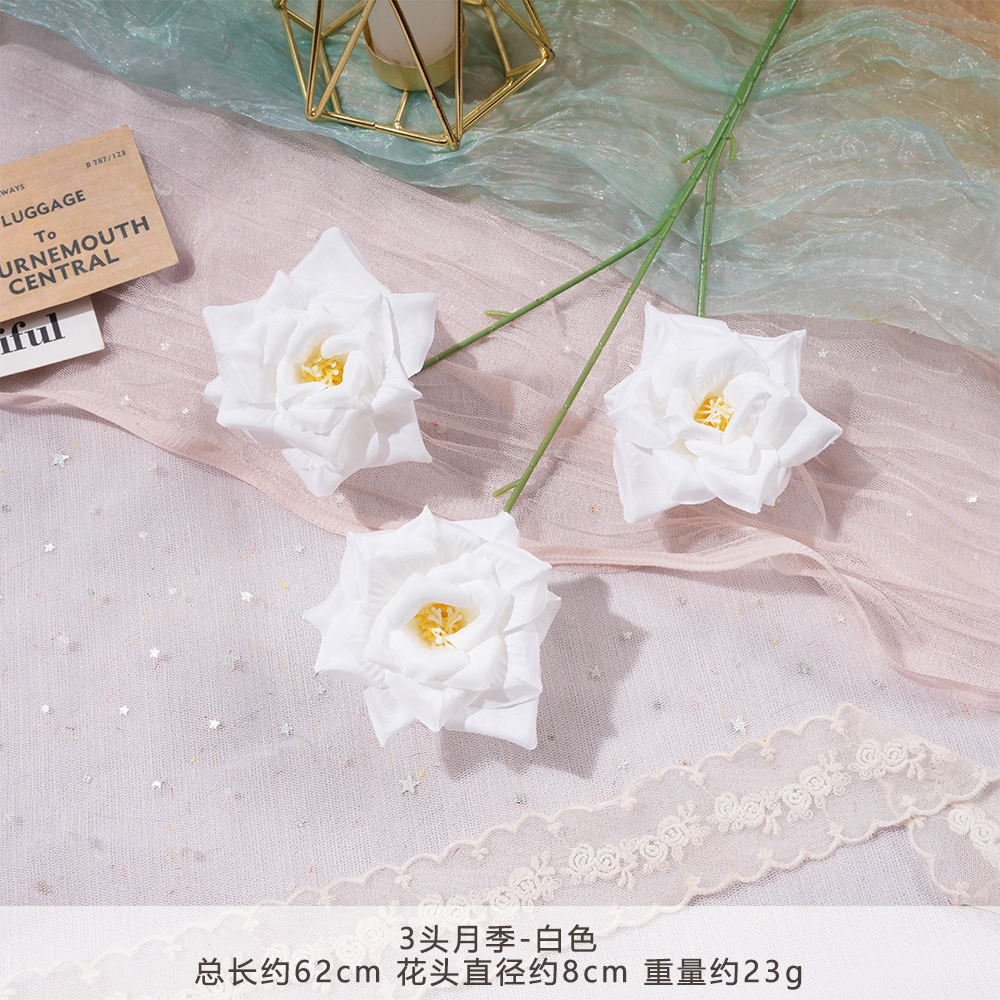 หัวกุหลาบ ZYJ2-3 - สีขาว