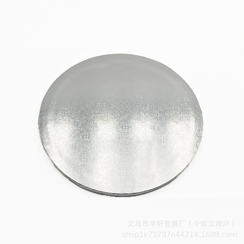 12mm de espesor base de pastel agujero de panal pastel almohadilla de papel corrugado pastel almohadilla redondo chasis de embalaje