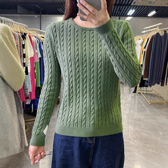 外国貿易クロスボーダーヨーロッパとアメリカの服アマゾン新製品長袖ラウンドネックセーターレディーストップスハイエンドプルオーバーセーター