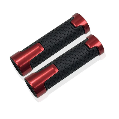 Modified cross-country motorcycle CNC: Motorcycle Handle Cover - red