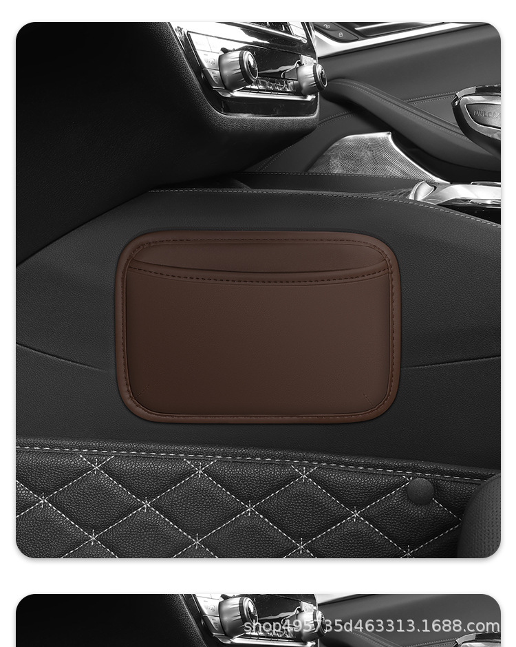 New applicable car storage bag adhesive type main and co-pilot center console storage box car multi-storage bag