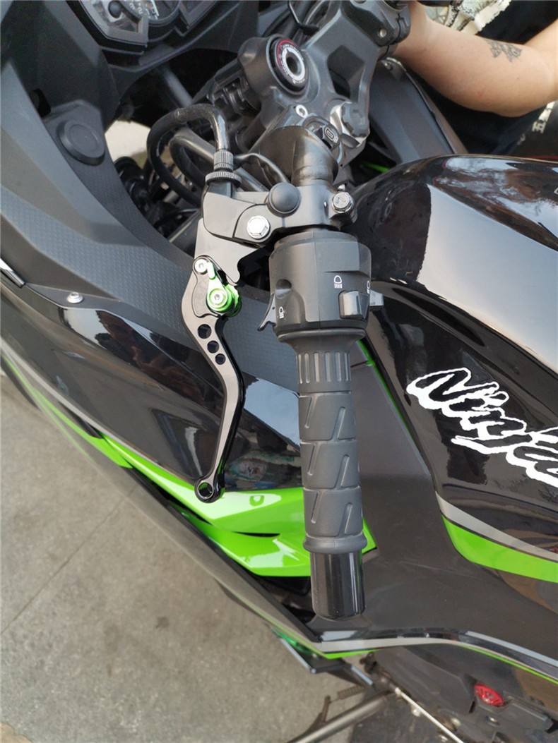 Kawasaki Ninja 400 Z400 18-24 Aluminum Alloy Modified 3-Finger Brake Lever Clutch Handlebar Accessories
