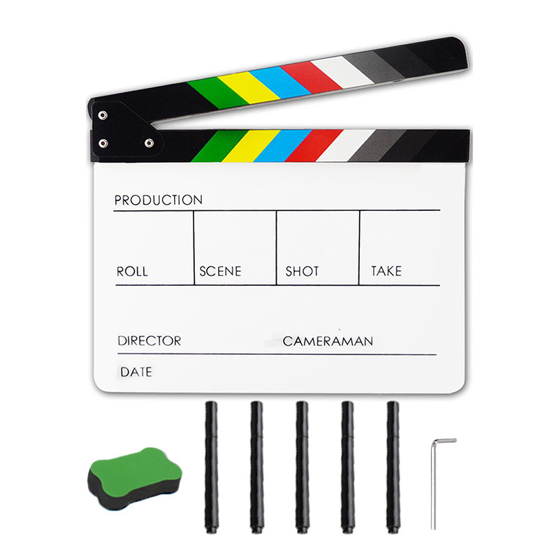 Hui photography Lightupfoto English color whiteboard acrylic recording board film shooting board Film and Television photography props