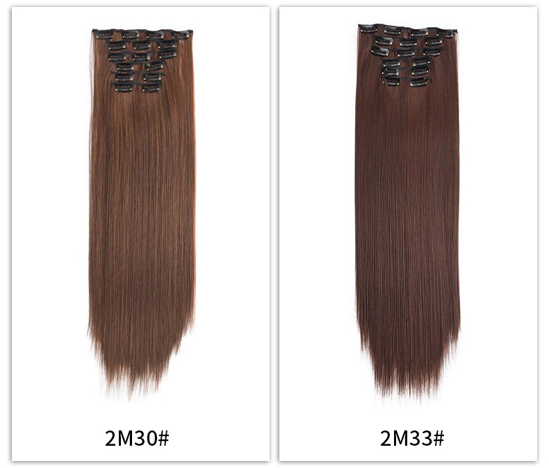 300g Weight Wigs Hairdressing Supplies Long Straight Hair Wig Hairstyle high temperature wire Hair Material Women'S Sweet Masquerade Party Cosplay High Temperature Wire Long Straight Hair