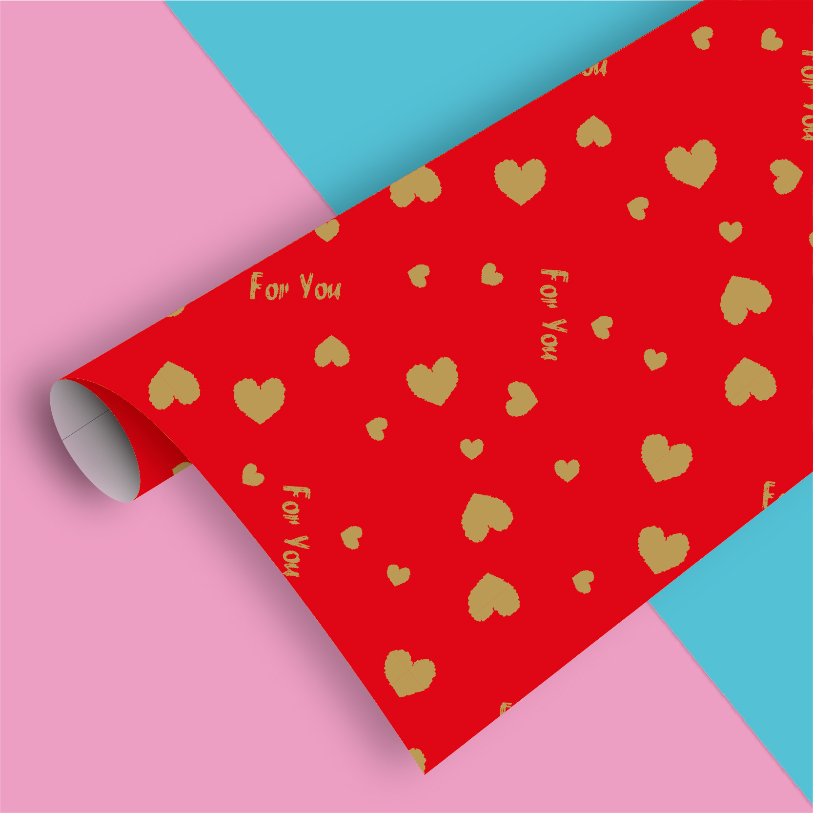 51*74CM flores y plantas amor Día de San Valentín Día de San Valentín Día de la madre Día de la madre Regalo de cumpleaños Caja de regalo de decoración Papel de regalo