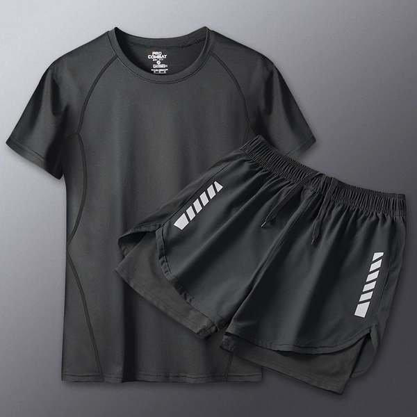 Black and Black two -piece set [Double -layer anti -embarrassment]
