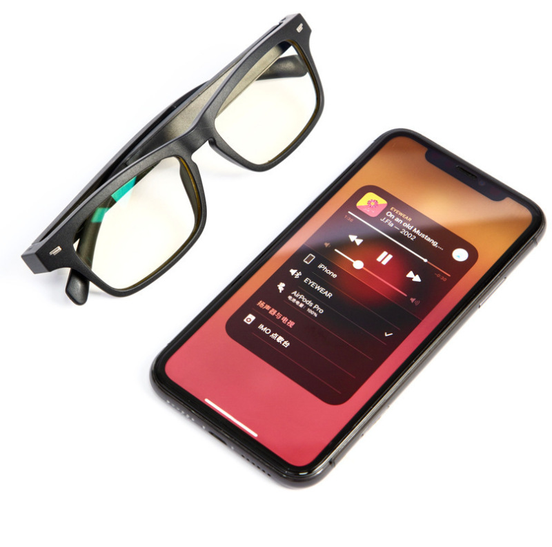 Ycross-Border New Model Ky Smart Bluetooth Glasses, Call Headphones, Sports Music Sunglasses, Anti-Blue Light Sunglasses