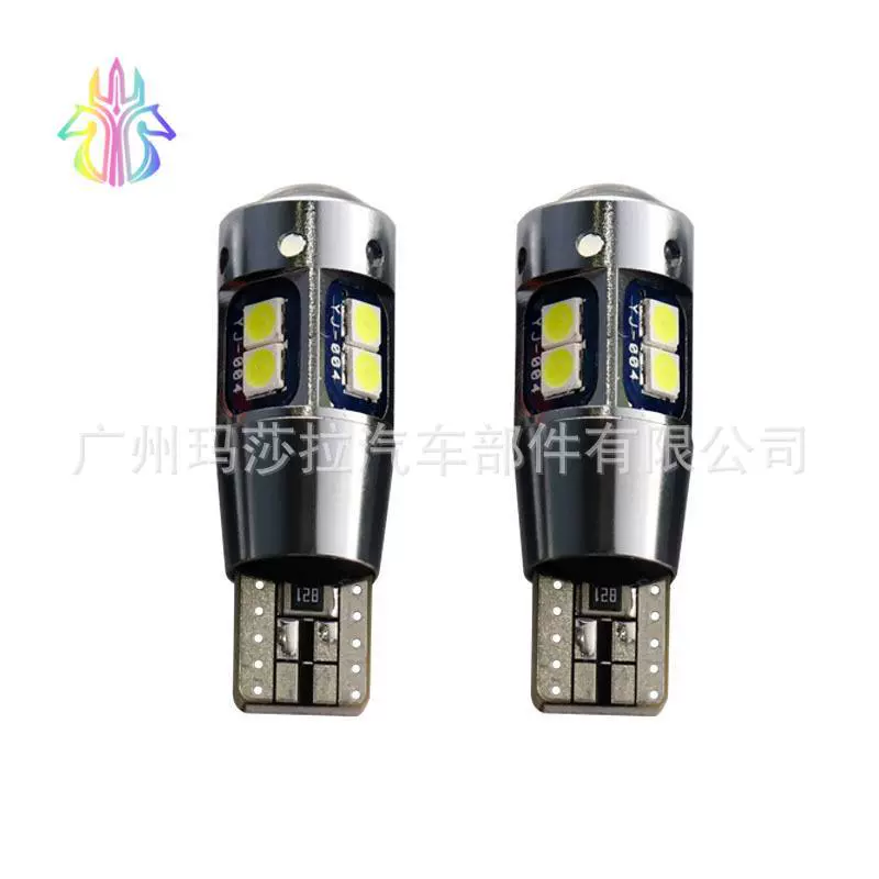 Автомобильный светильник LED T10 3030 10SMD, фонарь, свет для чтения, W5W, высокая яркость