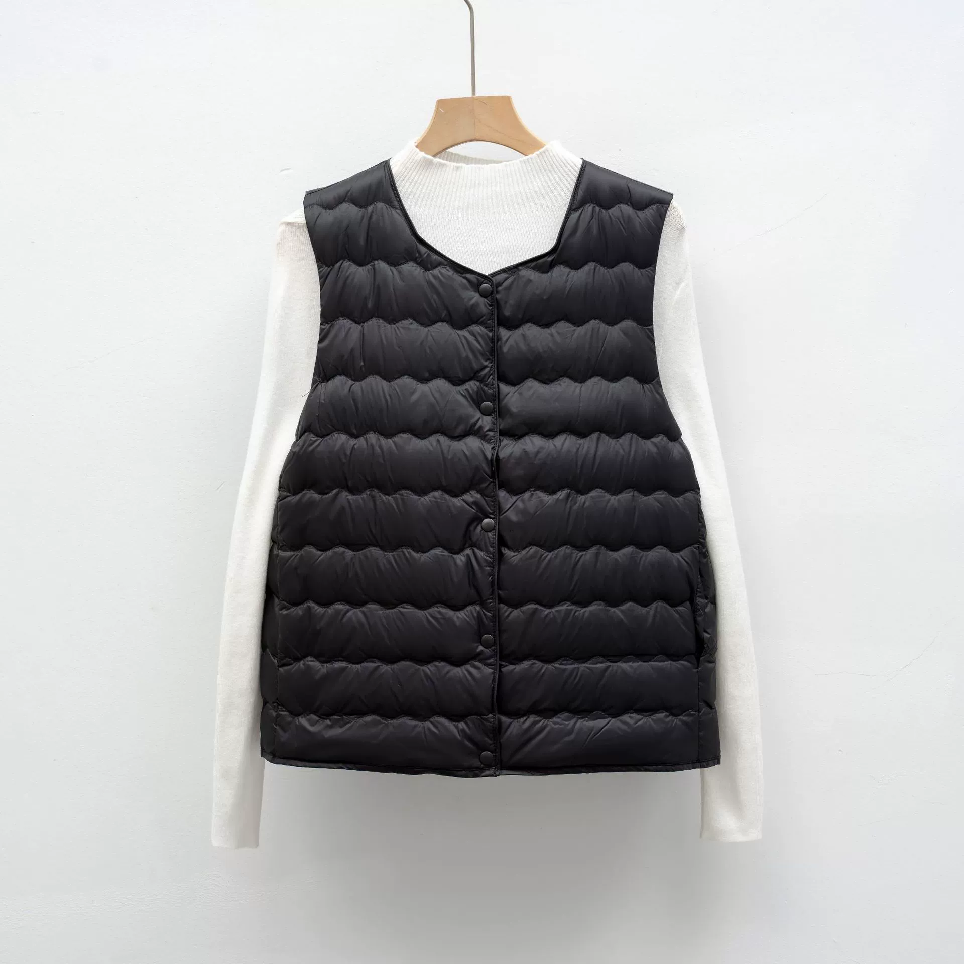 Пуховик Pinghu Chixin, новый национальный стандарт, женский внутренний жилет с пухом 90, новая осенне-зимняя легкая куртка с подкладкой на пуху