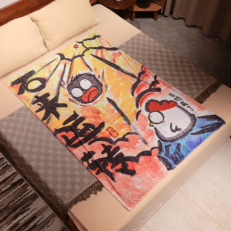 Leche mantas de peluche siesta de oficina delgada mantas de aire acondicionado de coral sofá de franela edredón pequeña cama