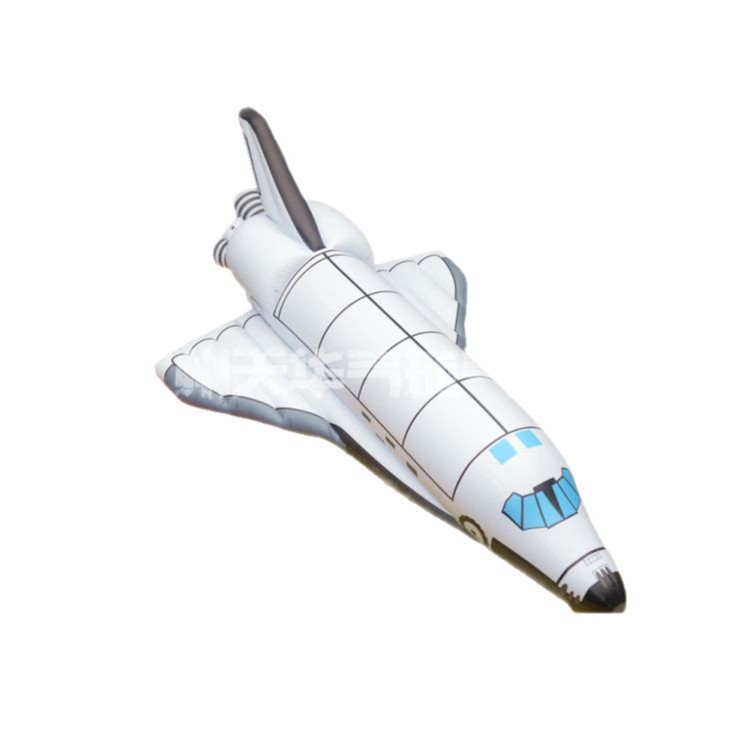 Modelo inflable de vehículo espacial para desfiles al aire libre, transbordador espacial inflable de PVC