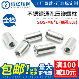 ���P�ͨ�׉��T����SOS-M6*5/7/8/9/12�Ń|���T��ĸ���T���׿�8.8