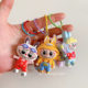New Cute Large Rab Cloth Key Ring Cartoon Pendant Girl Bag Cute Hanging Backpack Accessories Girlfriend