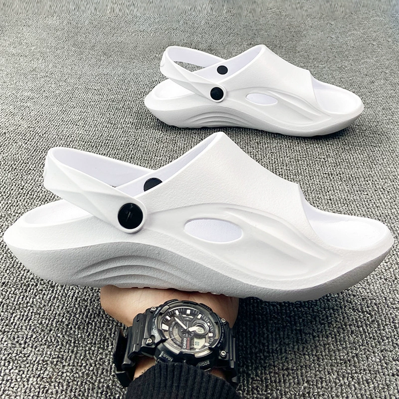 2025 новые универсальные сандалии с толстой подошвой и поддержкой свода стопы для дома и спорта на открытом воздухе, двойная обувь для мужчин и женщин, национальный тренд.