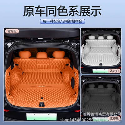 Trunk Mat: full-cover trunk mat, 25