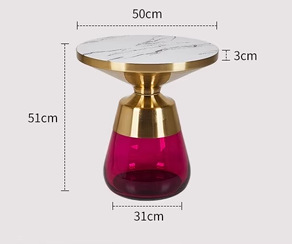 Red, white, glass, small