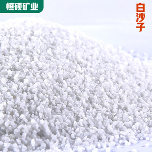 White quartz sand 2-4 fine sand snowflake white children's playground sand pool white sand water quality filter material