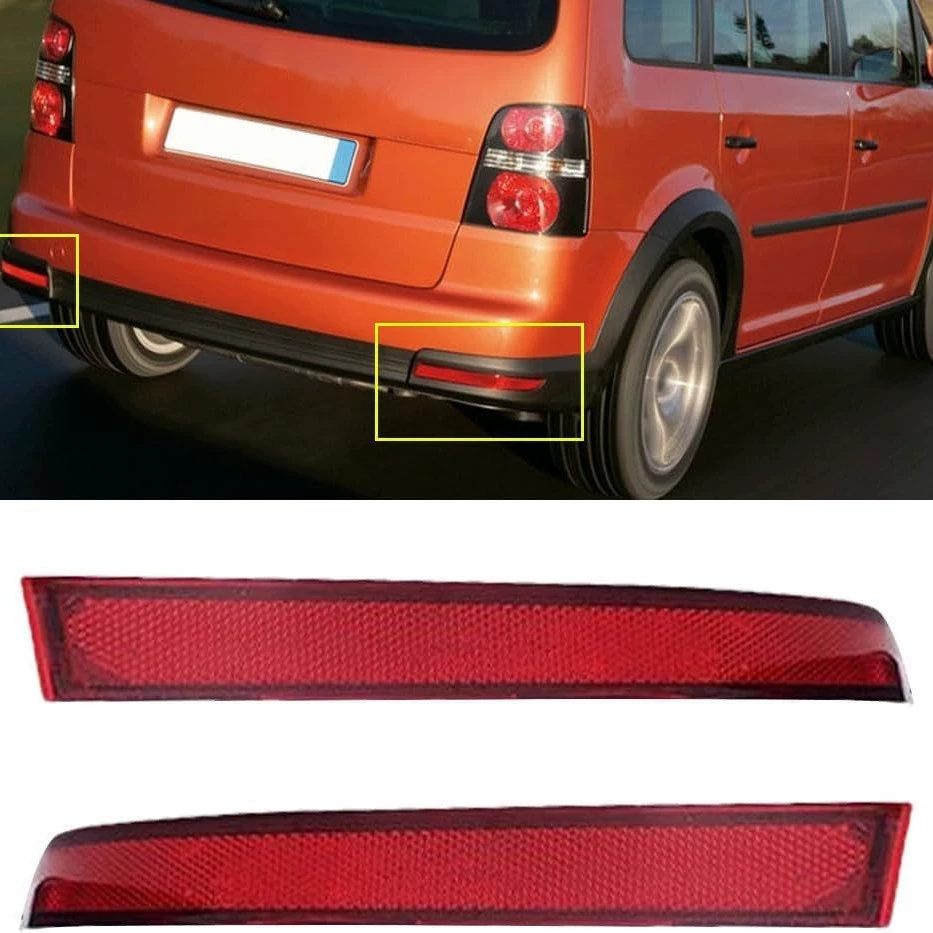 Применимо Volkswagen Touran 06-10 задний рычажный фонарь отражатель 1T0945105A 1T0945106A
