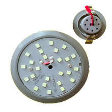 led灯珠灯片水晶灯配件led 光源54.5B5C带卡扣一拖一体化2835贴片