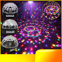 音乐魔球MP3音乐彩灯充电蓝牙水晶魔球灯KTV舞台灯直播婚庆背景灯