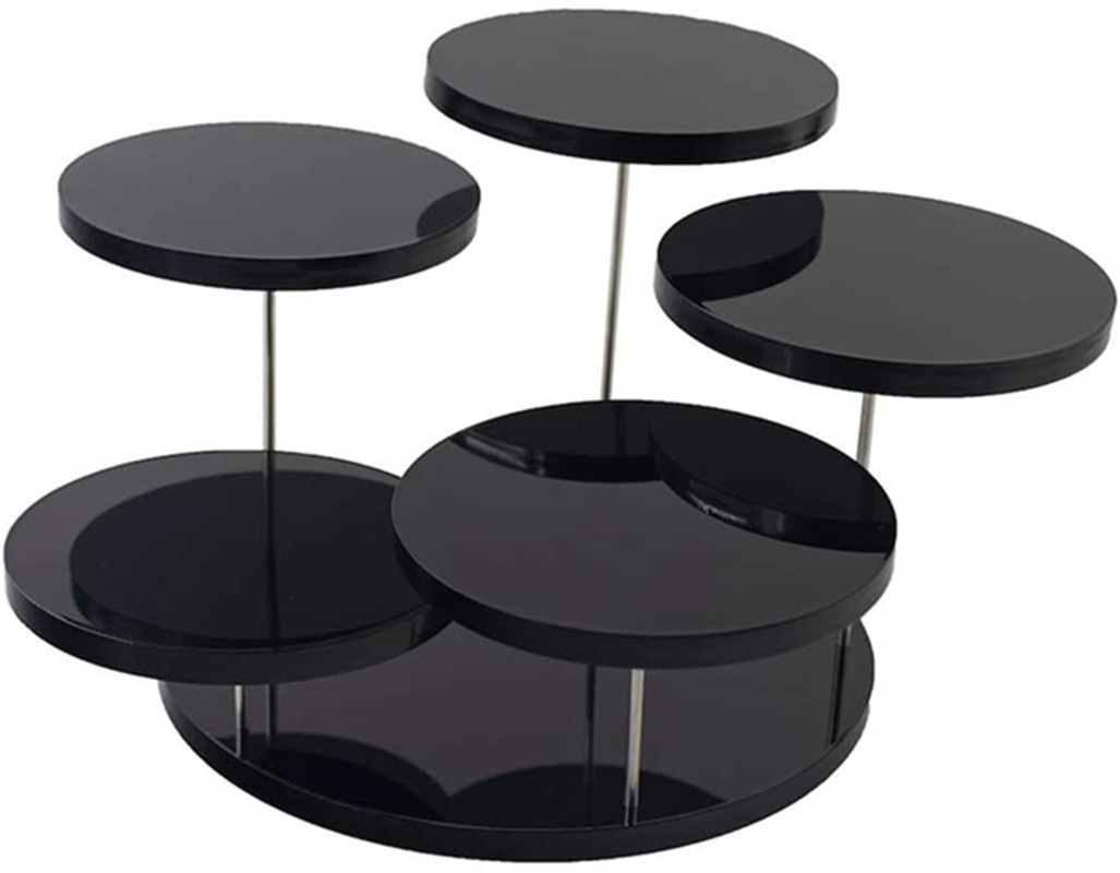 5원형 진열대 블랙 (무게 180g)