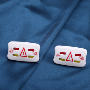 Cross-border dedicated ink label clothing anti-theft anti-theft electronic label security anti-theft buckle wholesale