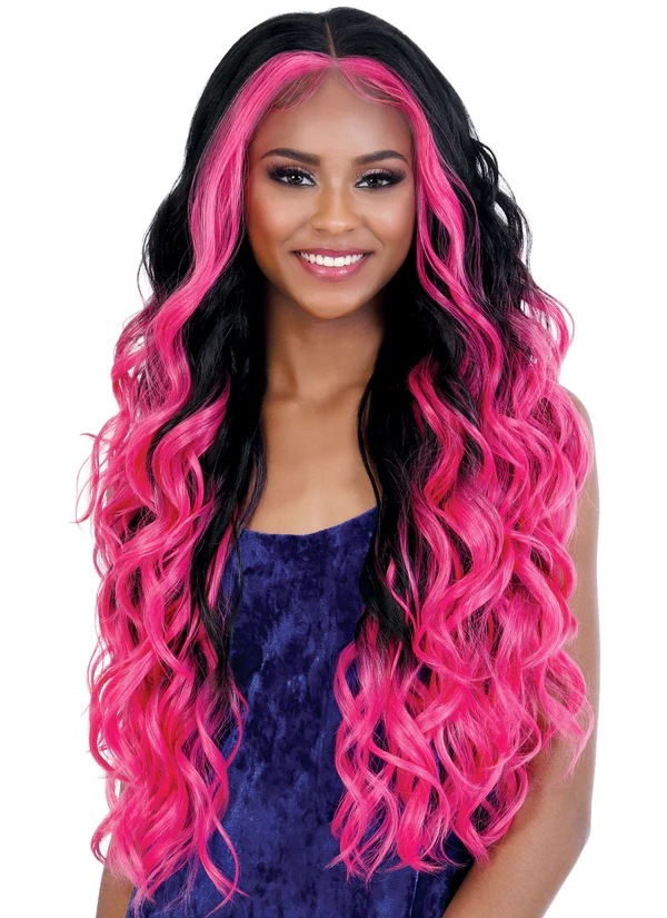 newlook 28 pulgadas estilo europeo y americano, una variedad de pelucas de pelo rizado largo multicolor pelucas de cabello mujeres