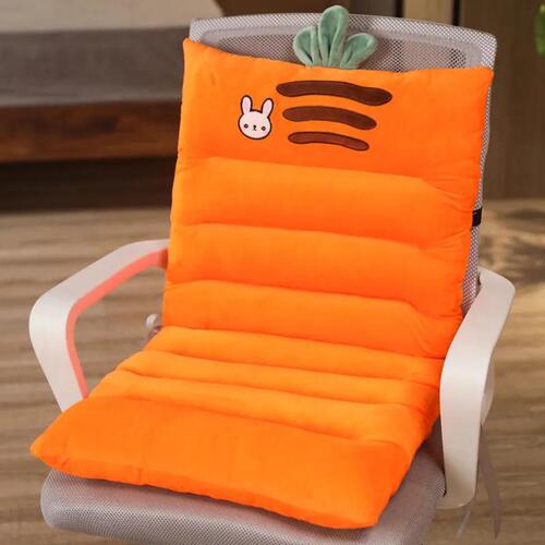 One-piece seat cushion, one-piece office sedentary chair, backrest stool, ultra-soft seat cushion, thickened student fart cushion