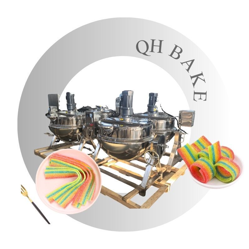 Factory Direct Supply of High-Quality Sour Candy Manufacturing Equipment, Fully Automatic Gummy Candy Production Line Using Advanced Technology