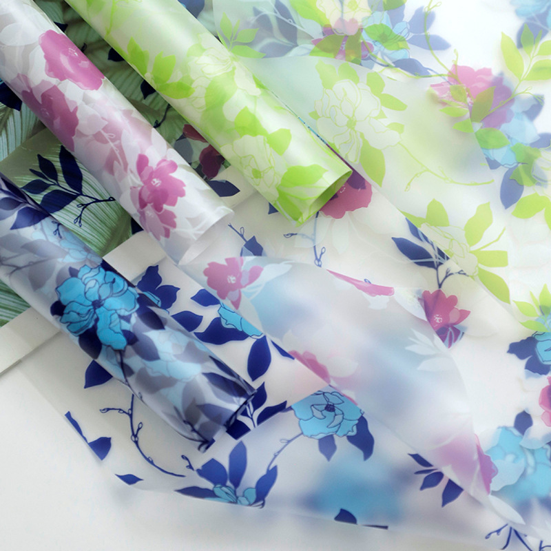 Huaxi Nosa Papel Camellia Papel de embalaje de flores diy regalo ramo de flores Papel de envoltura de flores Papel de niebla translúcido